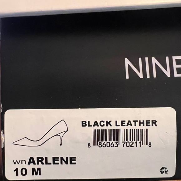 Nine West  Black Arlene Pumps - Picture 4 of 5